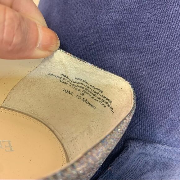 Enzo Angiolini Glitter multicoloured High Heels 10 - Picture 5 of 8